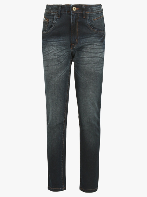 

Blue Mid-Rise Slim Fit Jeans