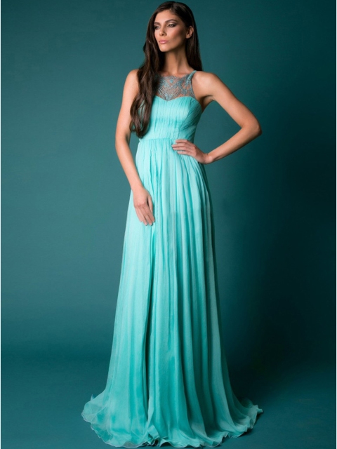

JC Collection Women Turquoise Blue Solid Maxi Dress
