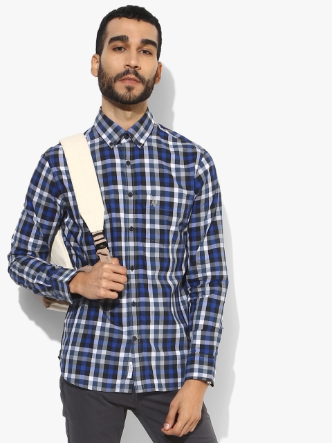 

Multicoloured Checked Regular Fit Casual Shirt, Multi