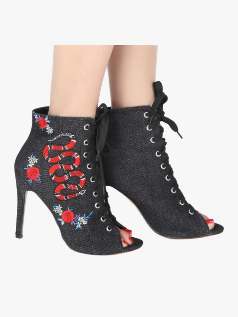

Charcoal Grey Stilettos