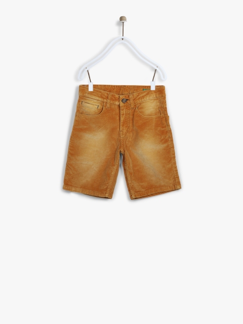 

Mustard Washed Shorts
