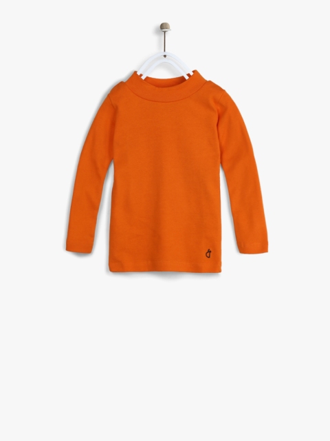 

Orange Casual Top