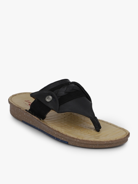 

Lee Cooper Women Black Open Toe Flats