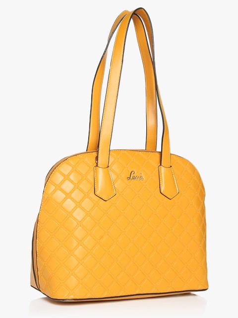 

Feedly Ocher Large Satchel Bag, Yellow