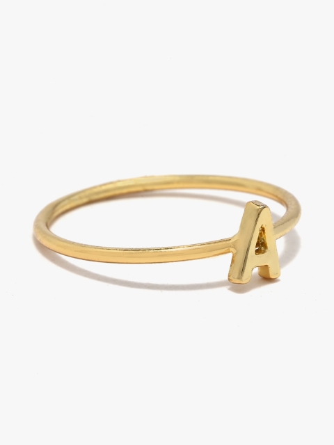 

Golden Metal Ring, Gold