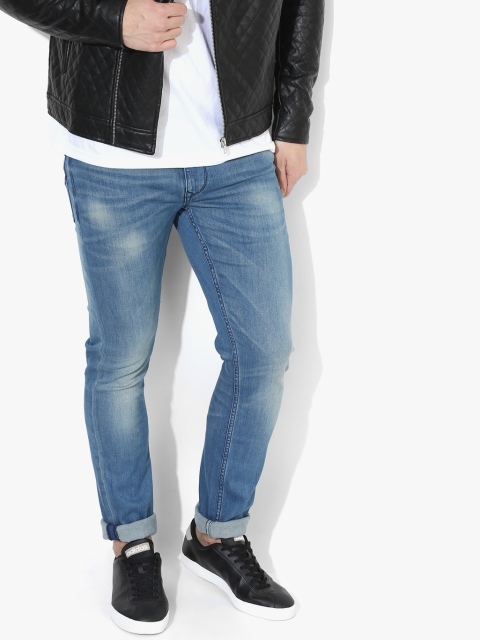 

Blue Washed Low Rise Skinny Fit Jeans