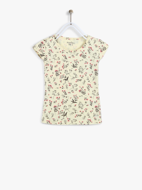 

Yellow Casual Top