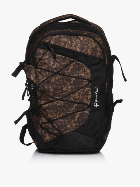 

Fly Mustard Yellow Medium Backpack, Brown