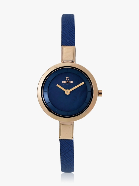 Siv V129lxvlra Blue/White Analog Watch