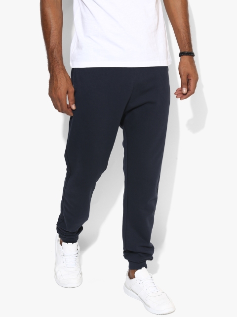 

Navy Blue Solid Regular Fit Chinos