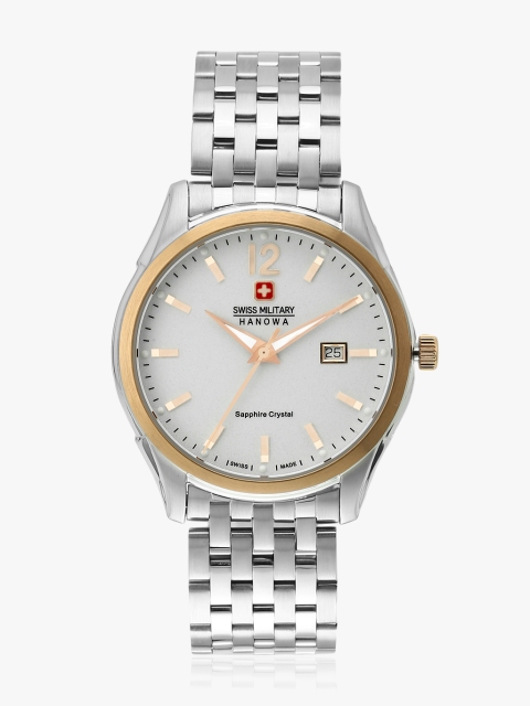 

Mountain Guide Sm10083jstr.H04m Silver/White Analog Watch