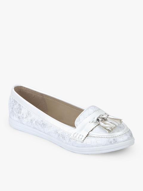 

Silver Solid Ballerinas
