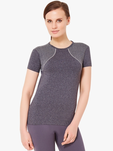 

Dark Grey Printed Top