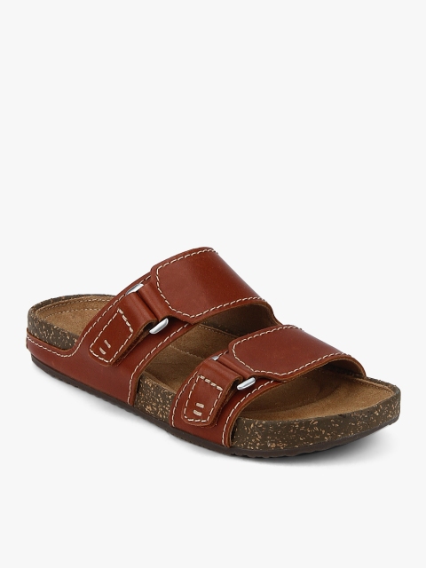 

Tan Solid Open Toe Flats