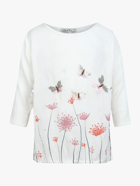 

Off White Casual Top