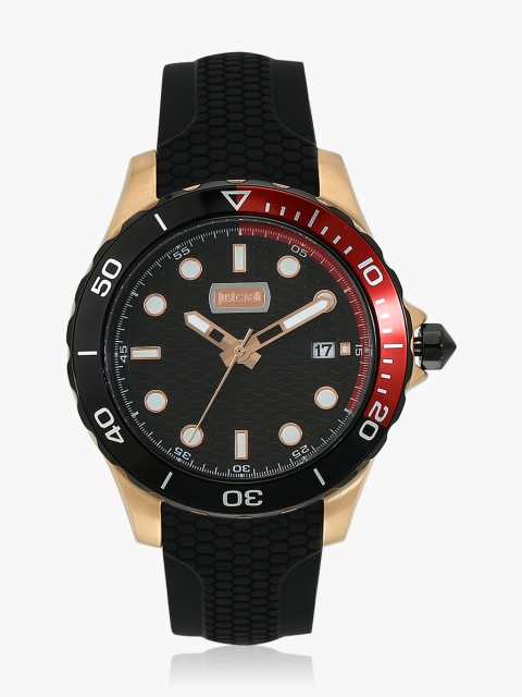 

Just Cavalli Men Black Analogue Watch