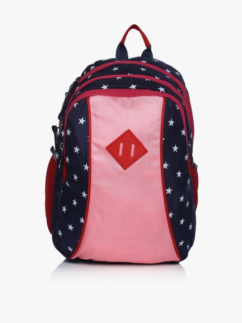 

Navy Blue Polyester Backpack