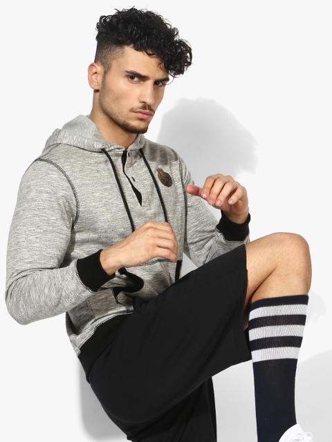 

Grey Self Design Sweatshirts