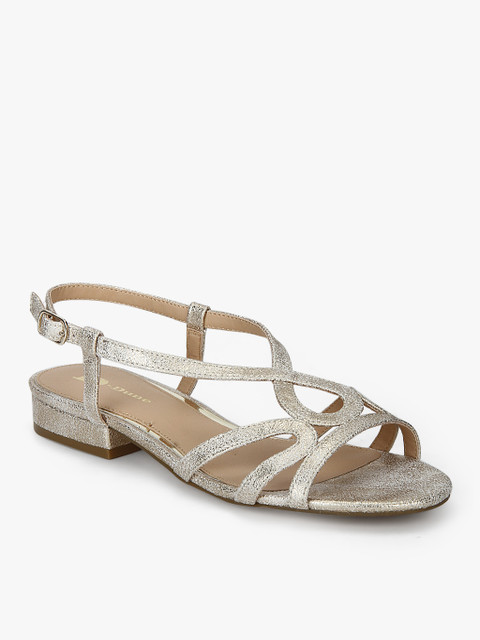 

Nebular Golden Sandals, Gold