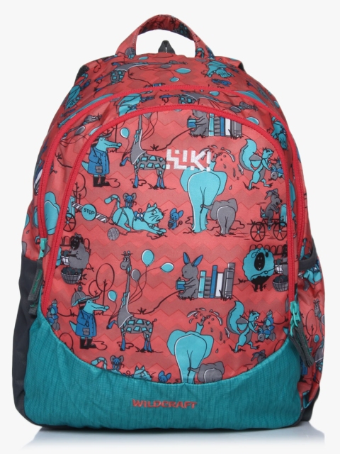 

Wiki Zoo 3 Peach Backpack