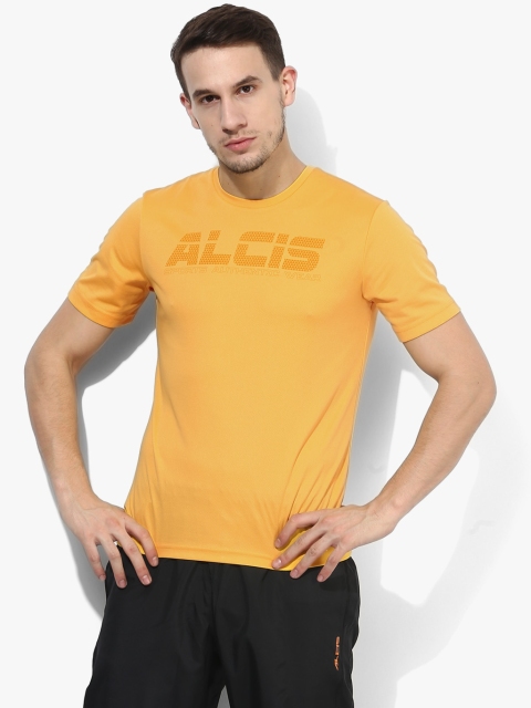 

Yellow Round Neck T-Shirt