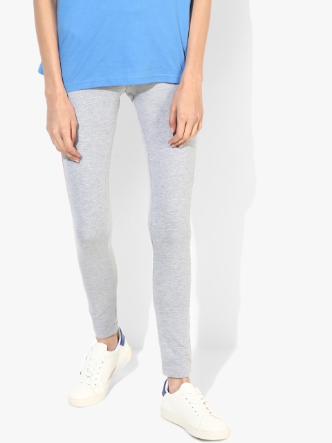 

Grey Melange Track Pants