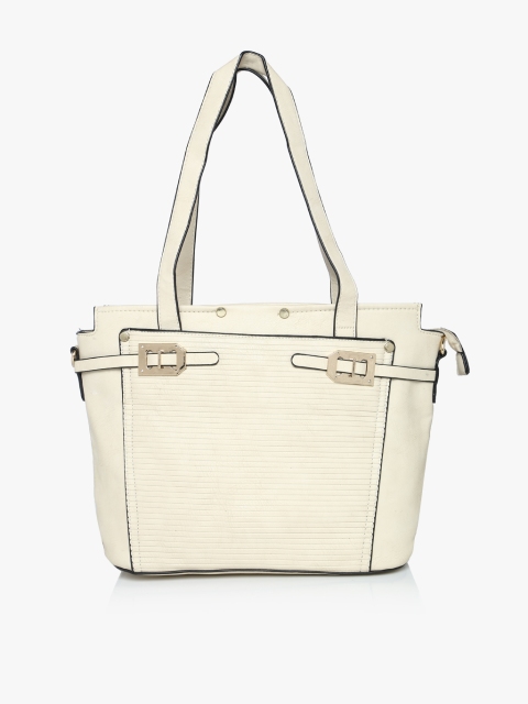 

Cream PU Handbag