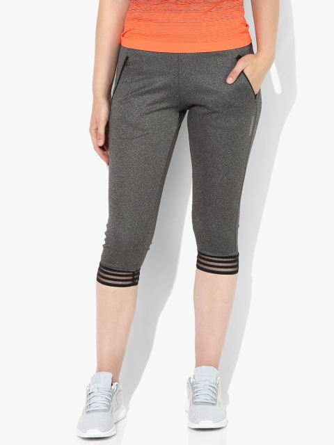 

Sweet Dreams Women Charcoal Grey Solid Regular Fit Capris