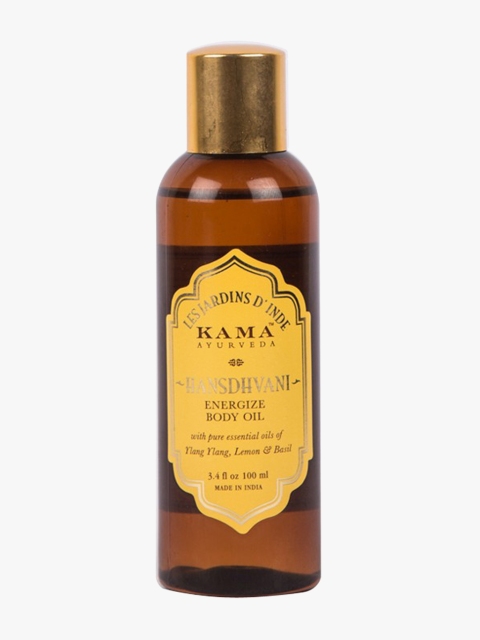 

KAMA AYURVEDA Hansdhvani Energize Sustainable Body Oil, Transparent