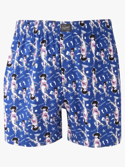 

Blue Pure Cotton Boxer