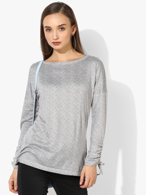 

Grey Self Design Blouse