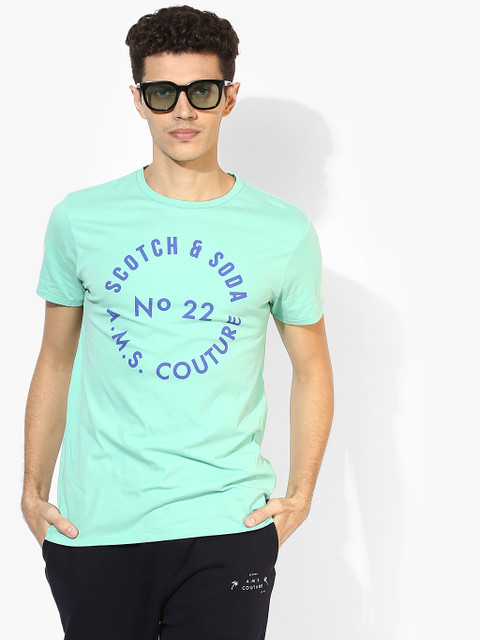 

Green Cotton Regular Fit Polo T-Shirt