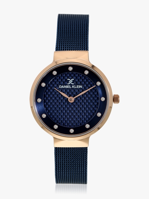

Dk11722-5 Blue/Blue Analogue Watch