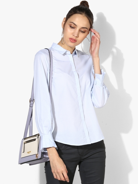 

Blue Printed Shirt
