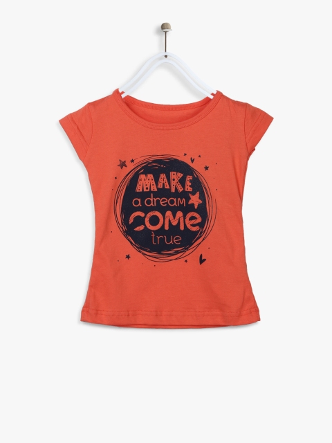 

Orange Casual Top
