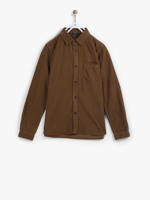 

Brown Regular Fit Casual Shirt