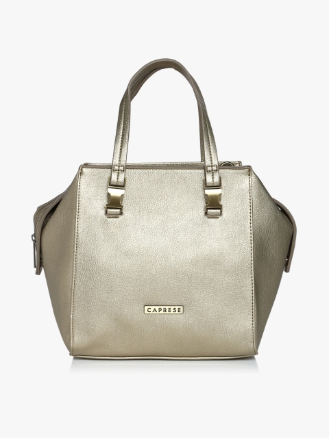 

Bruno Golden Medium Satchel Bag, Gold