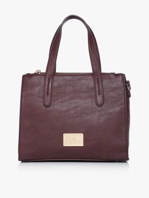 

Burgundy Tote Bag