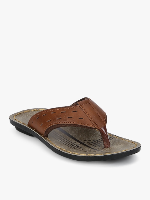 

Mirage Tan T-Strap Flats Sandals