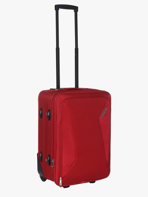 

AMERICAN TOURISTER Unisex Maroon Solid FA9 (0) 00 001 Medium Trolley Bag