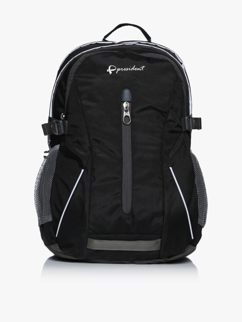 

Black Polyester Backpack
