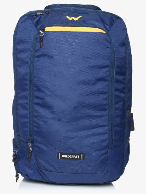 

Wildcraft Unisex Navy Blue Solid Backpack