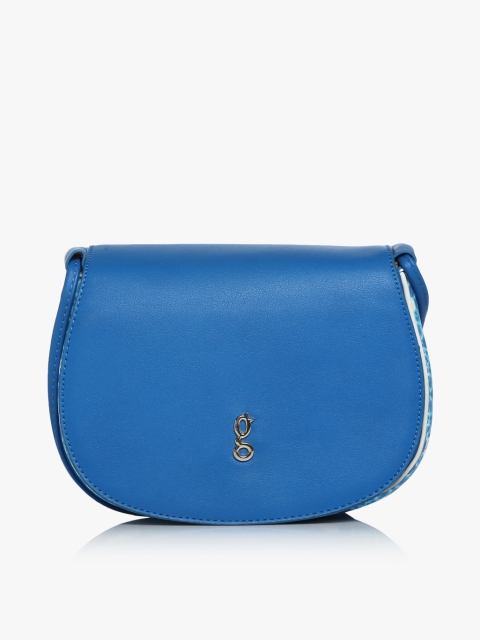 

Cardomom Blue Medium Sling Bag