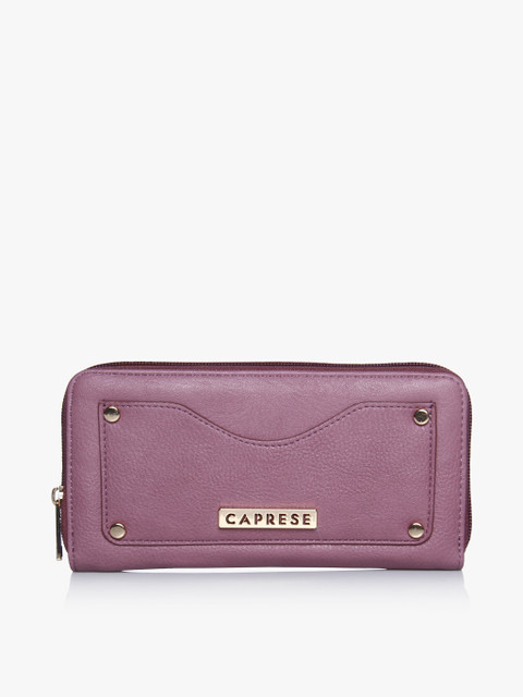 

Mauve Zip Around Wallet