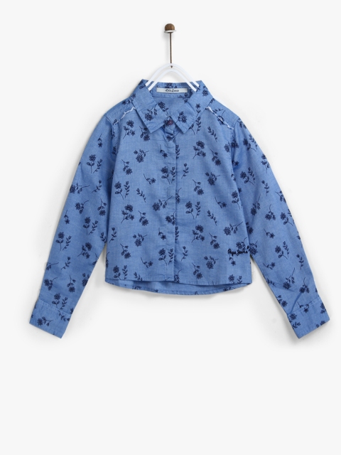 

Blue Regular Fit Casual Shirt