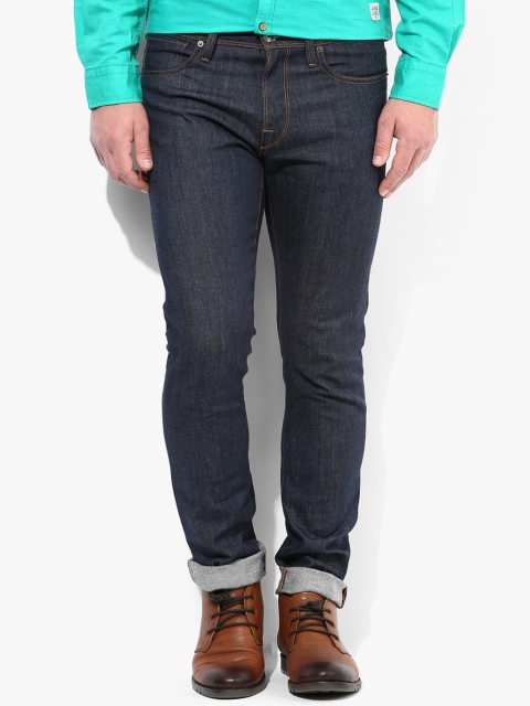 

Blue Mid Rise Slim Fit Jeans