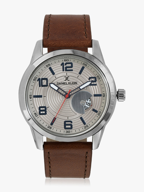 

Brown/Silver Analogue Watch