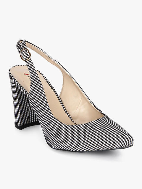 

Black Sling Back Sandals