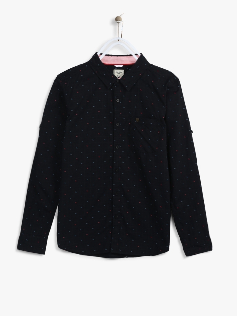 

Black Slim Fit Casual Shirt
