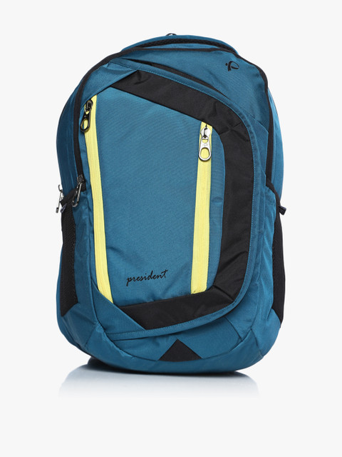 

Blue Polyester Backpack
